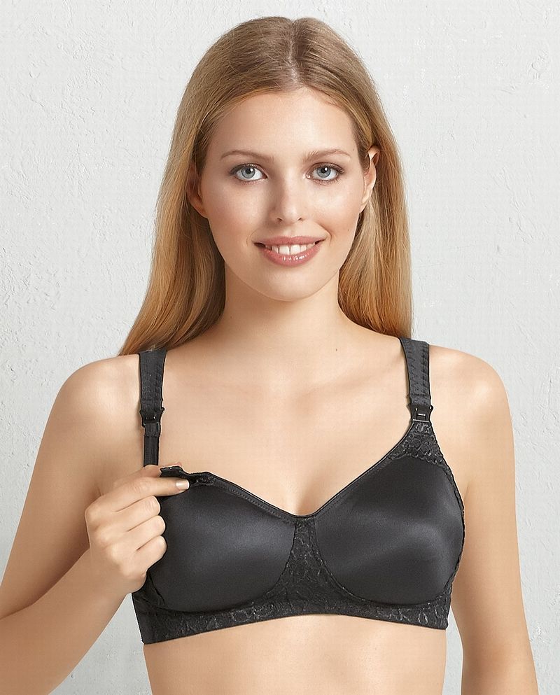 Basic Microfibre Wireless Nursing Bra