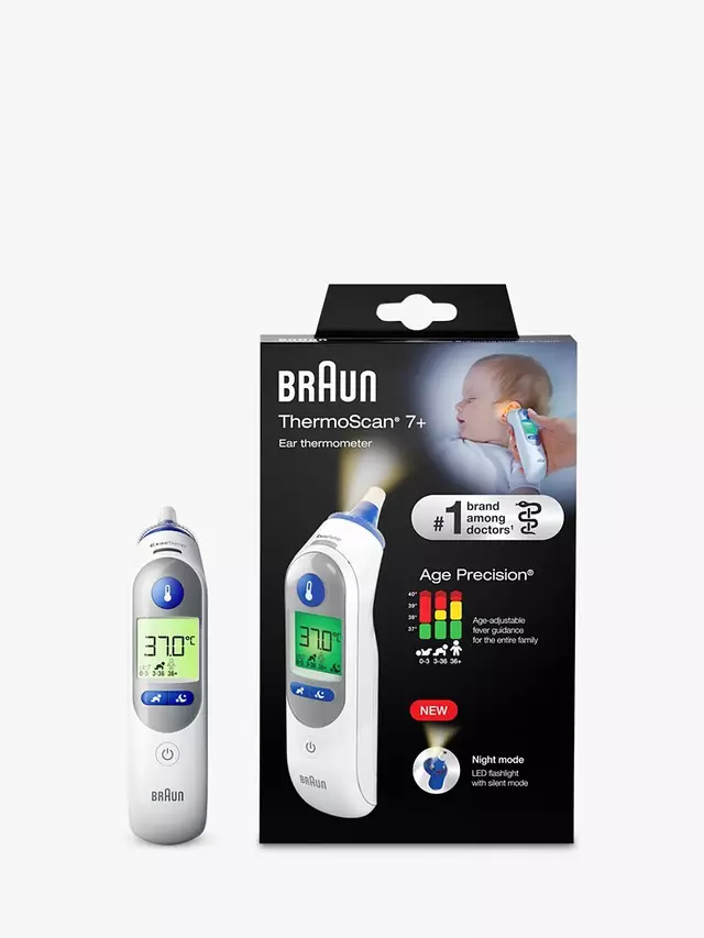 ThermoScan 7+ Compact Ear Thermometer