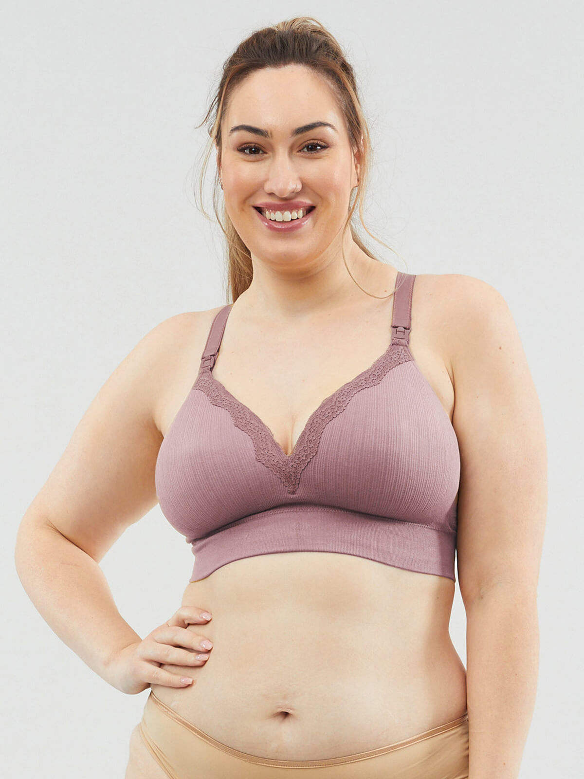 Croissant Nursing Bra