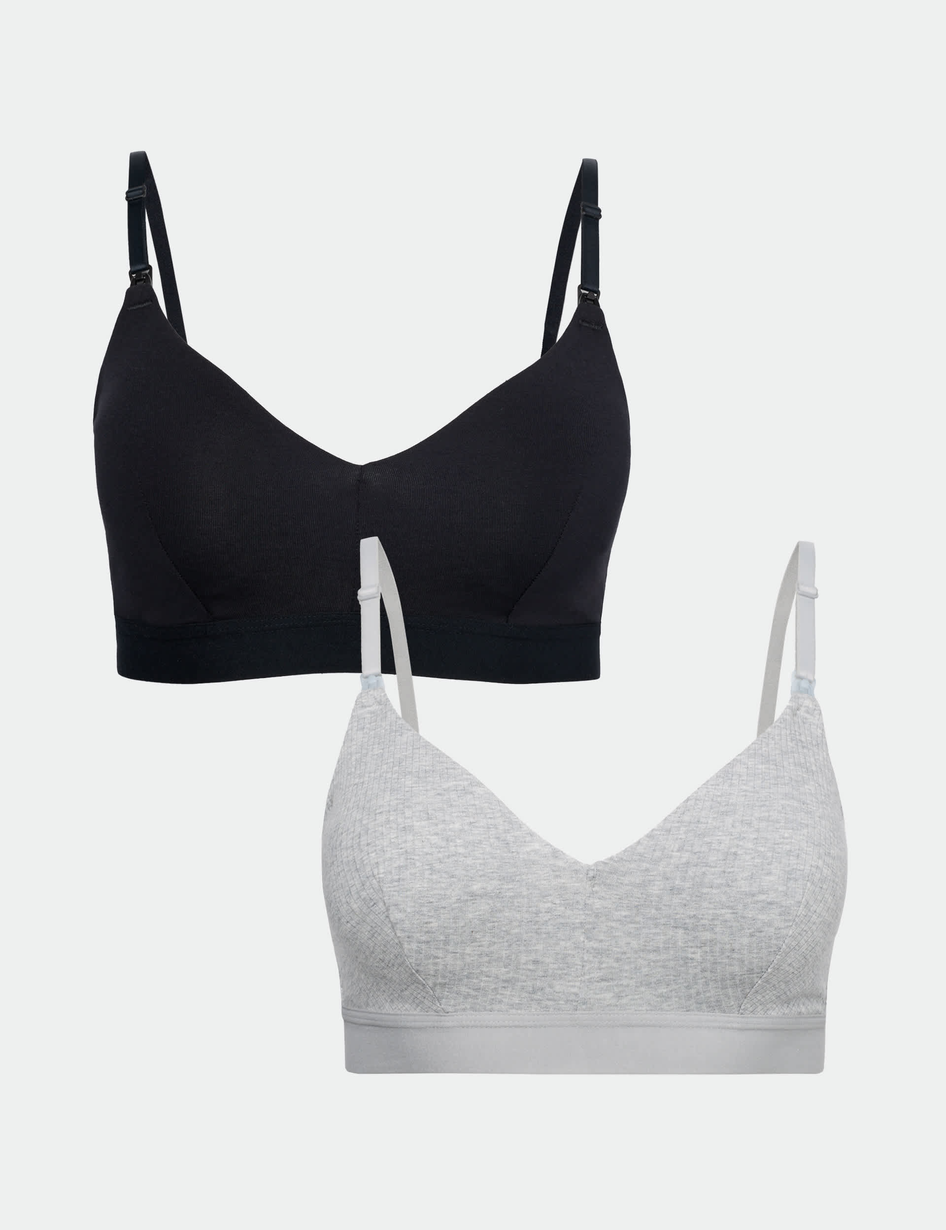 2pk Non Wired Nursing Bras A-D
