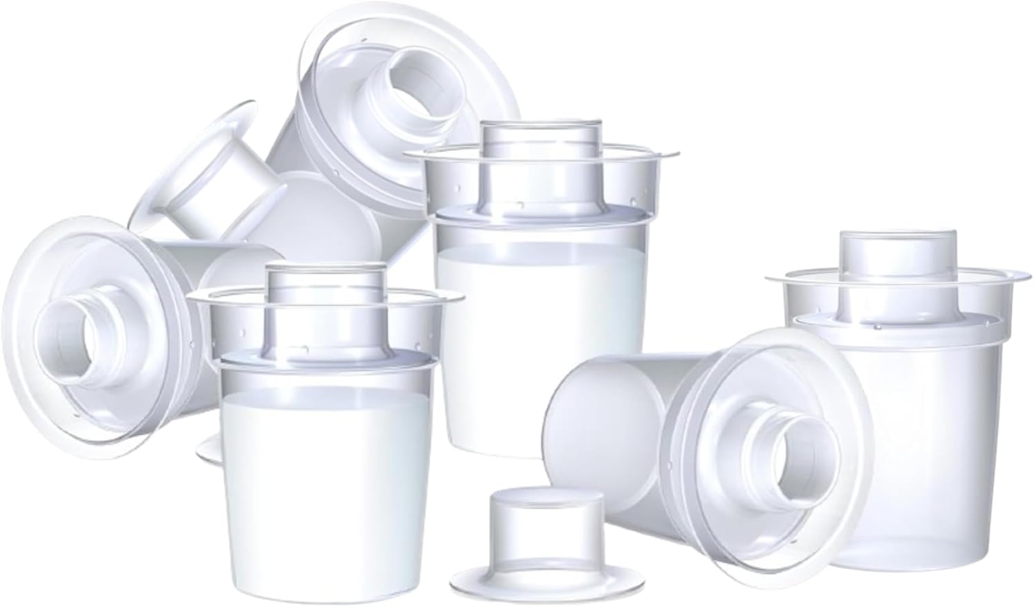 Baby Milk Powder Dispensers, Pack of 6